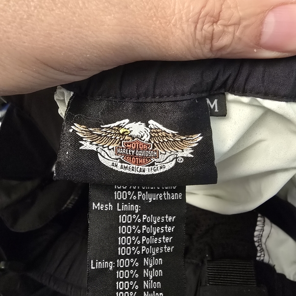 Harley-Davidson Black and Gray Jacket & Pants Set - Picture 13 of 15